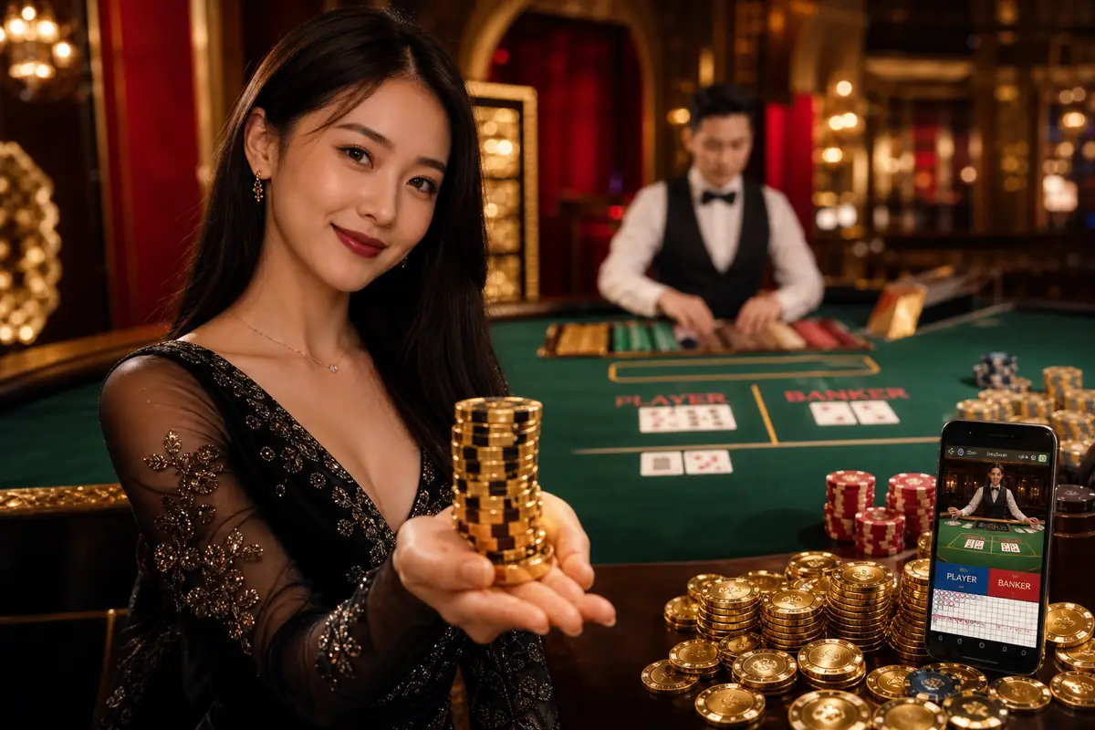 meggi88 Casino meja permainan dealer langsung